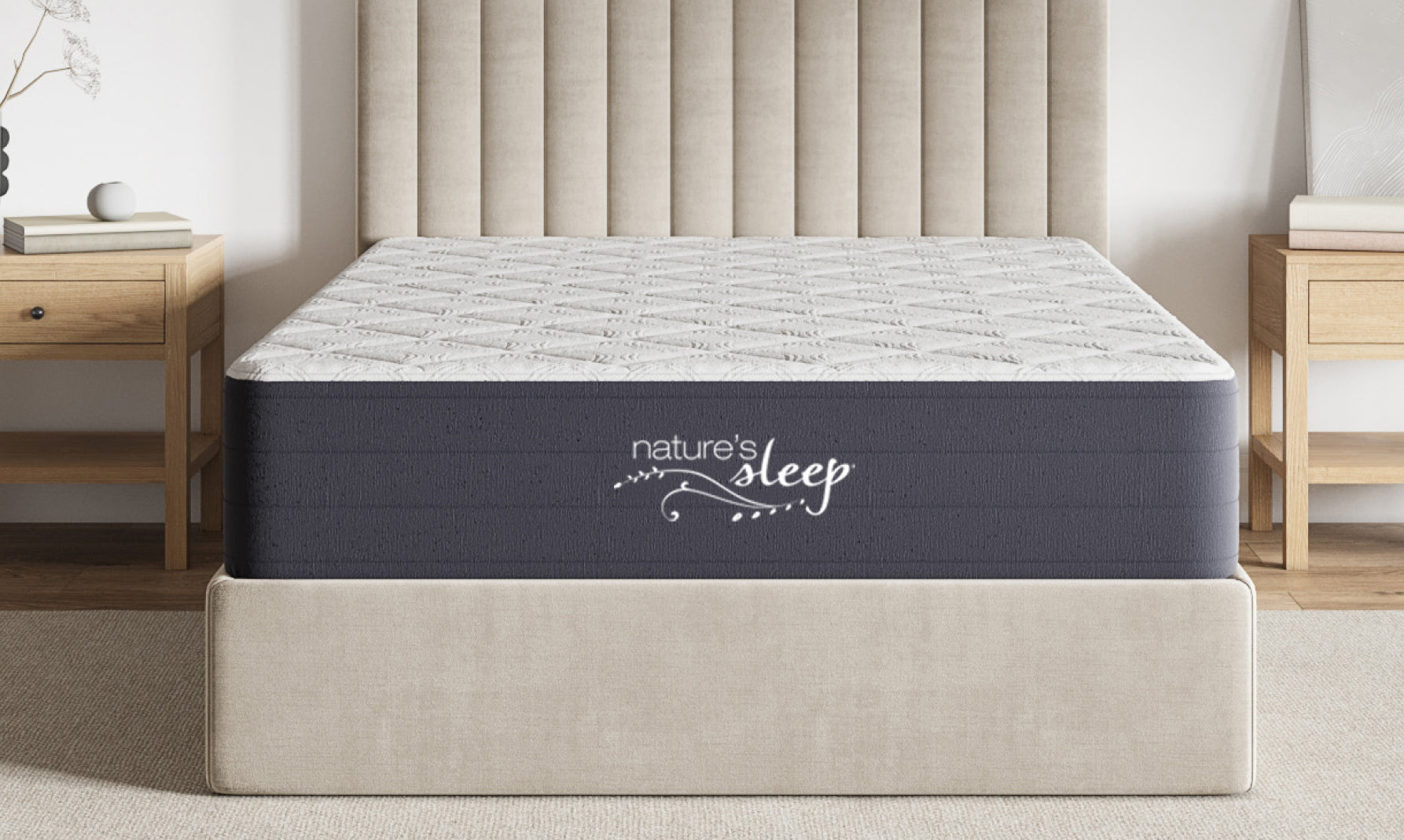 DUÉRMETE ONLINE - Pack of Organic Nature Memory Foam Mattress