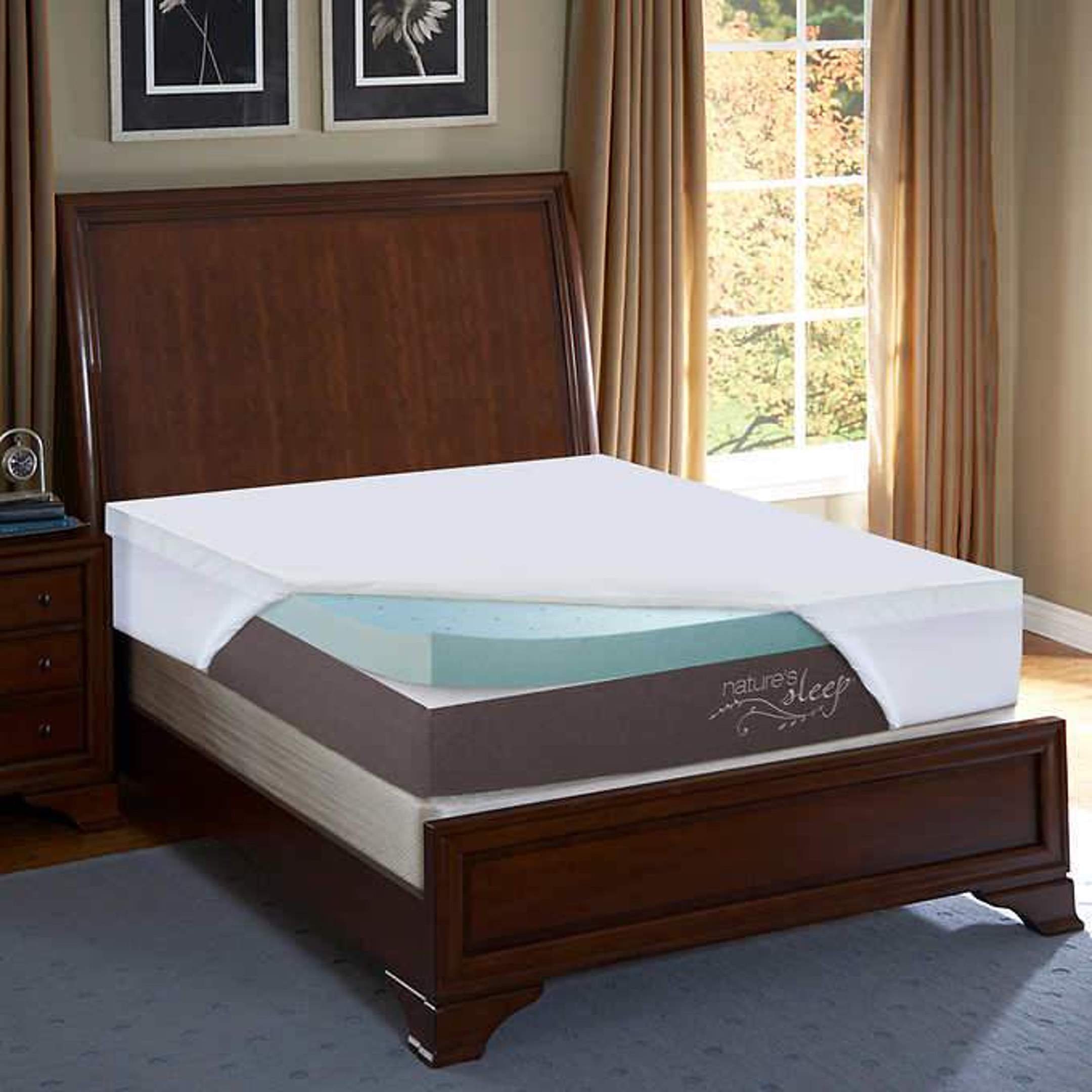 Gel Memory Foam Mattress Topper